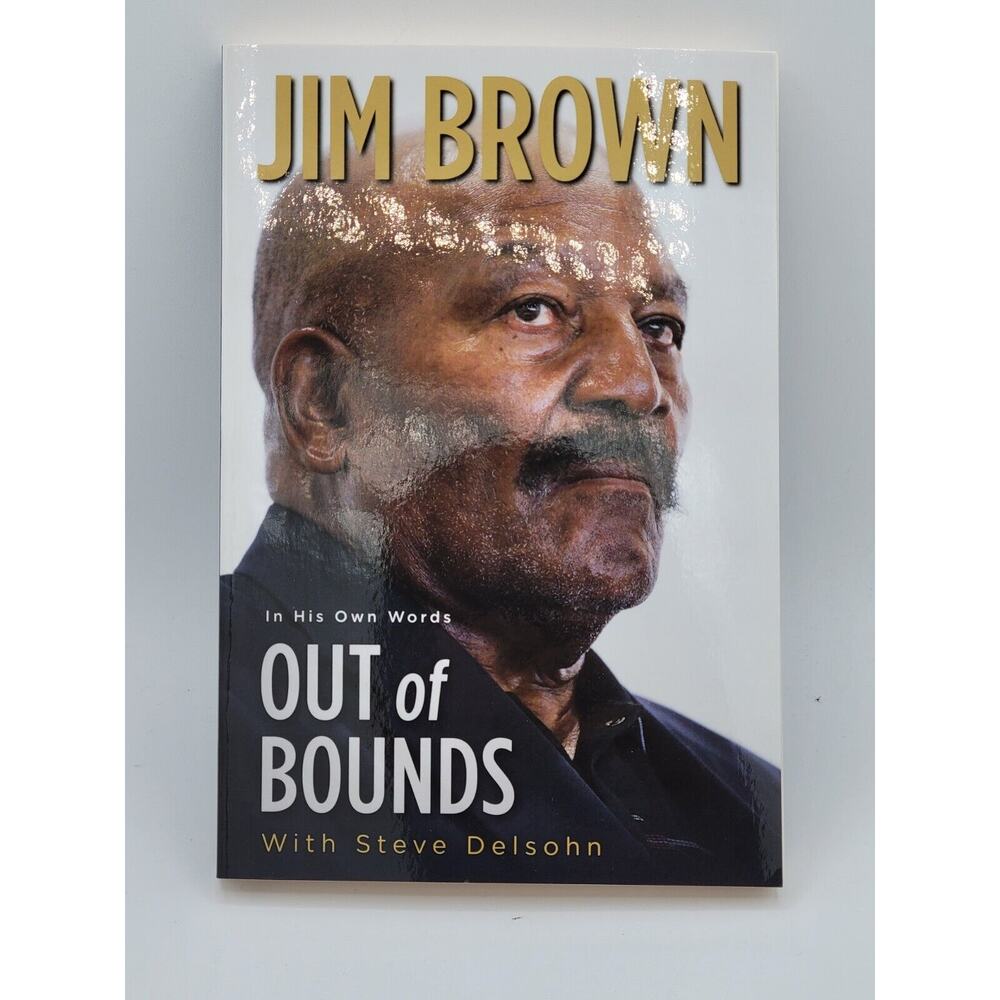 Out of Bounds by Jim Brown In His Own Words NFL Cleveland Browns (Paperback) New